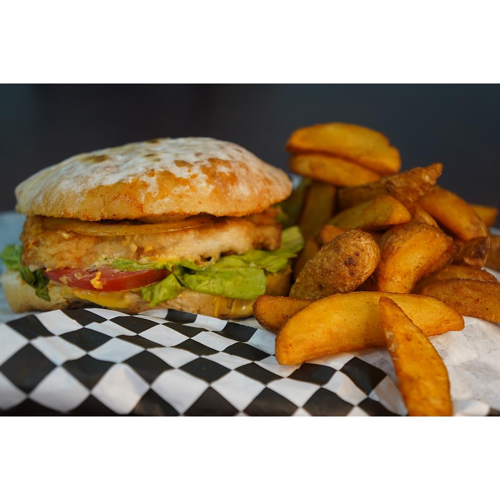 HAMBURGUESA DE POLLO