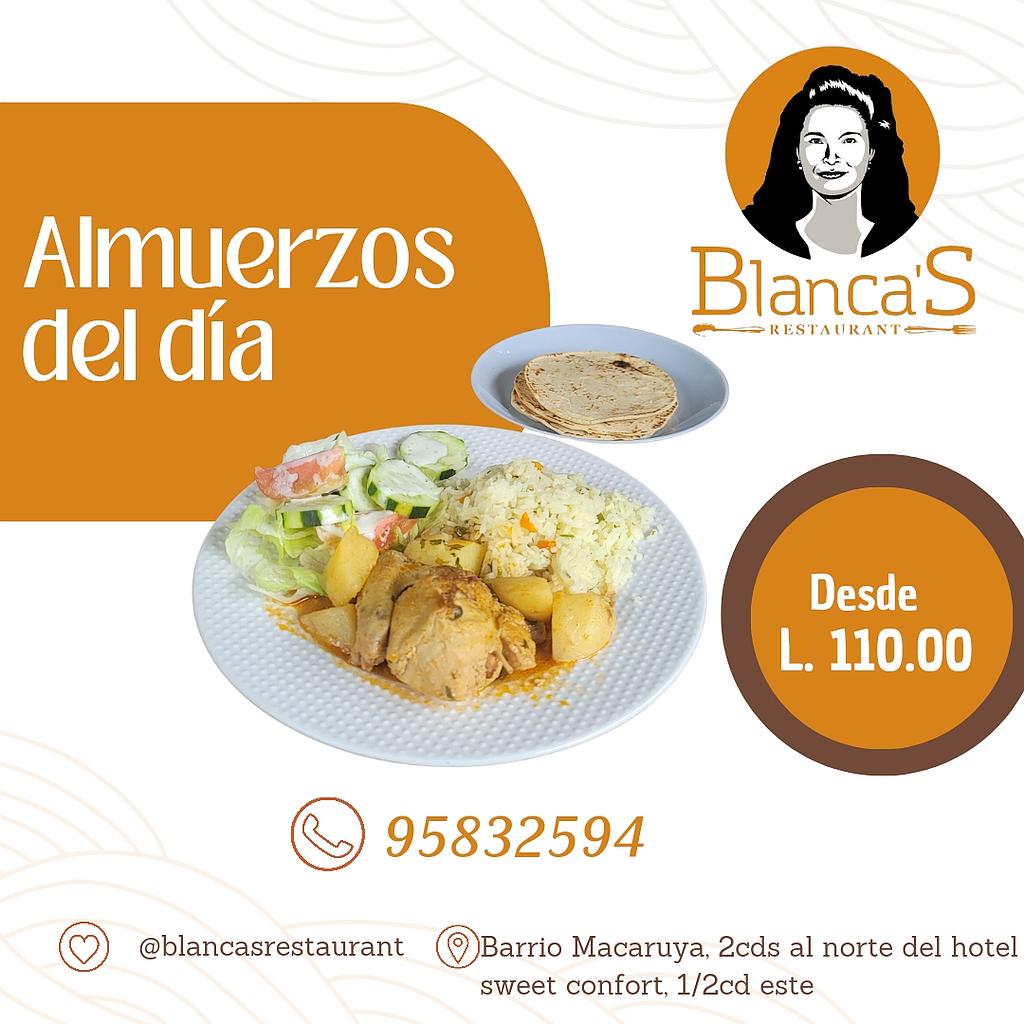 ALMUERZO DEL DIA