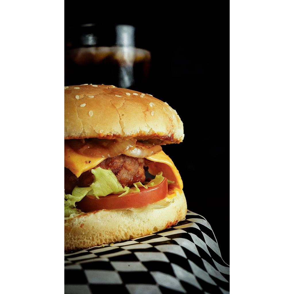 HAMBURGUESA DE RES